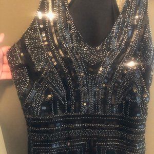 Parisian Collection Beaded Dress – Size M/L, Never Worn